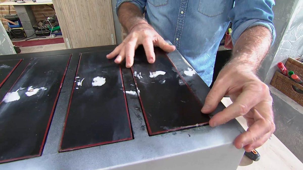 Como reciclar y decorar un sinfonier paso 5