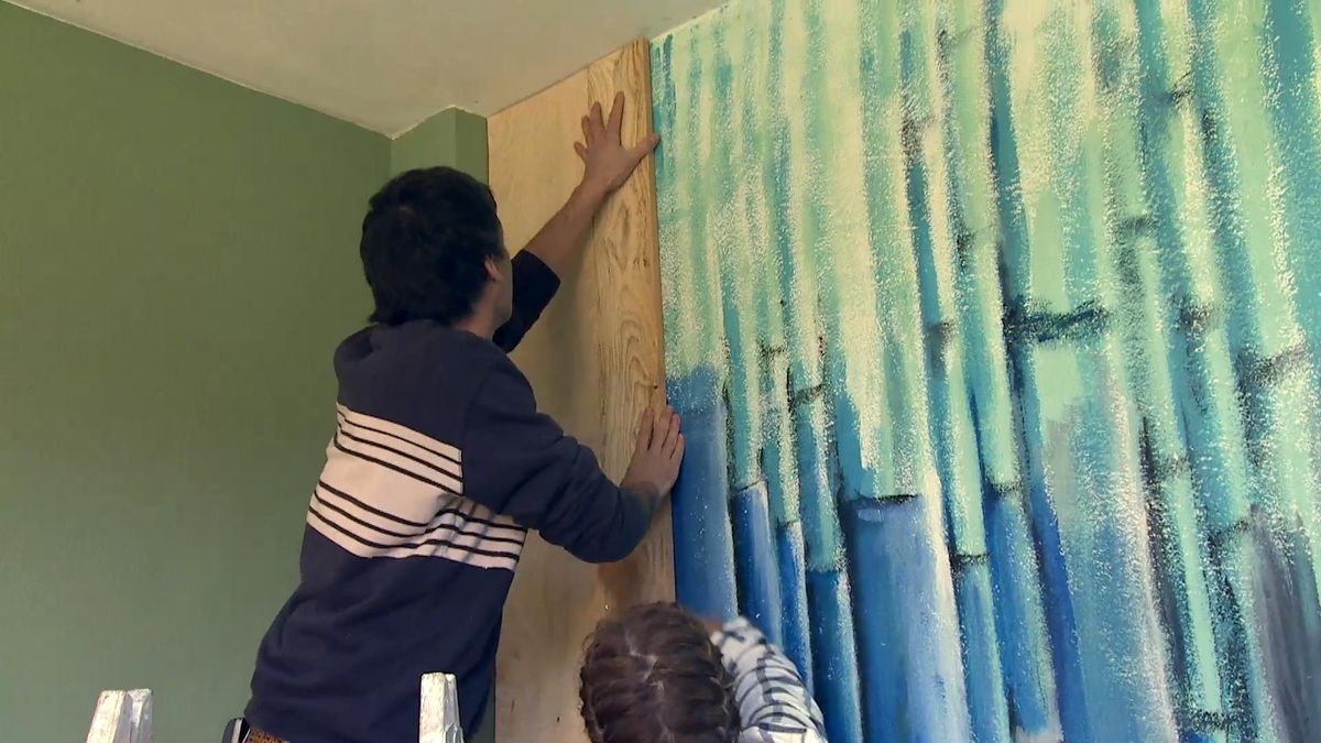 DEKO0716 revestir pared madera pino paso 5