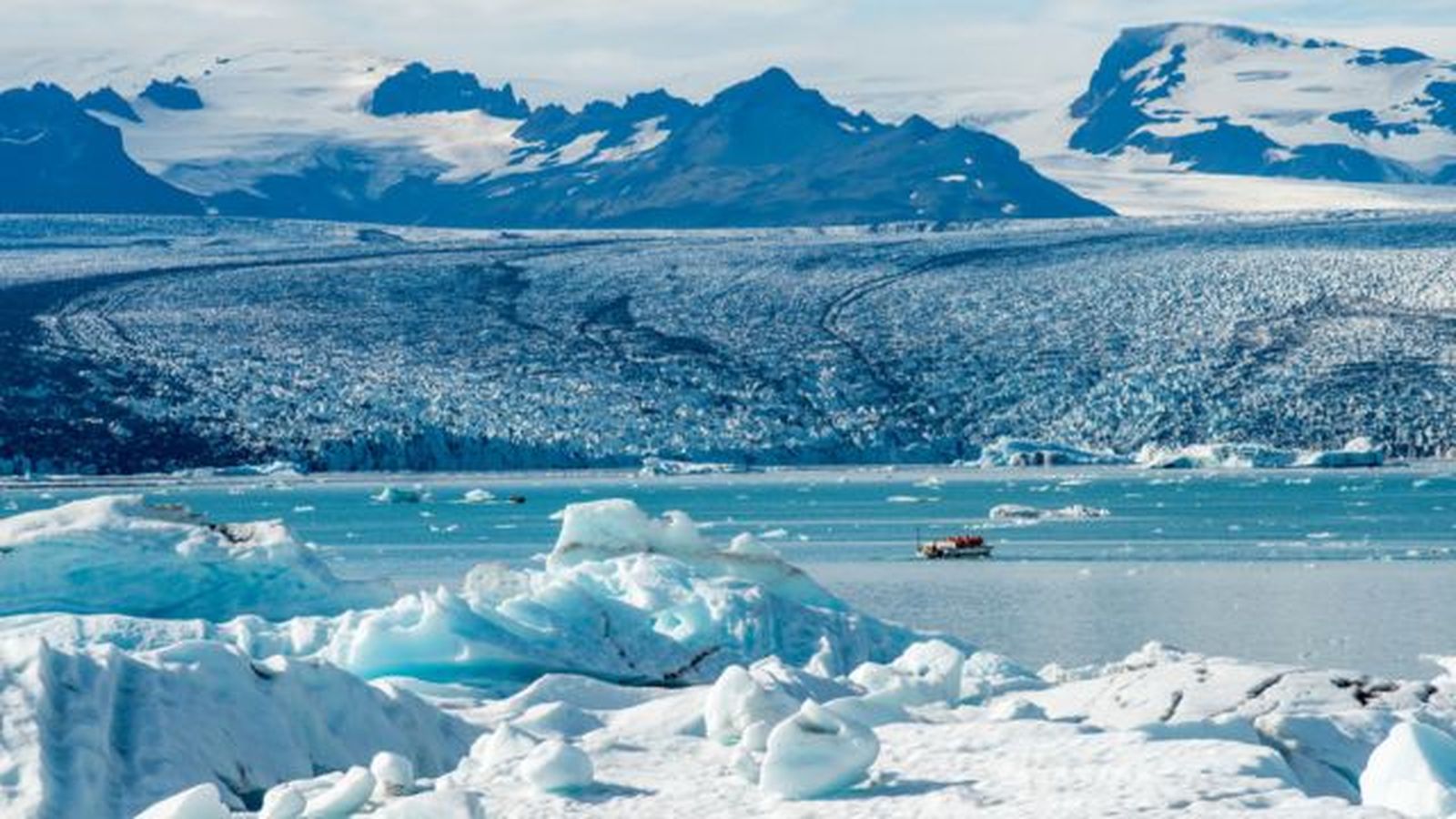 glaciar vatnajökull del parque natural de vatnajökull  islandia
