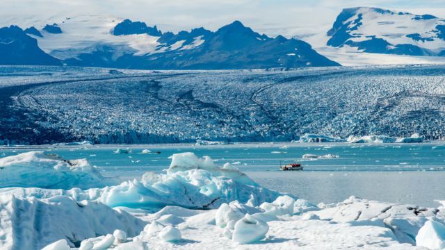 glaciar vatnajökull del parque natural de vatnajökull  islandia
