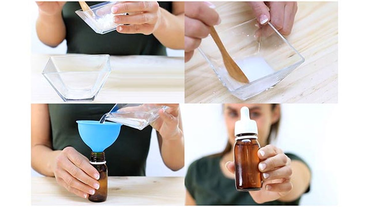 tonico facial casero vitamina C paso paso