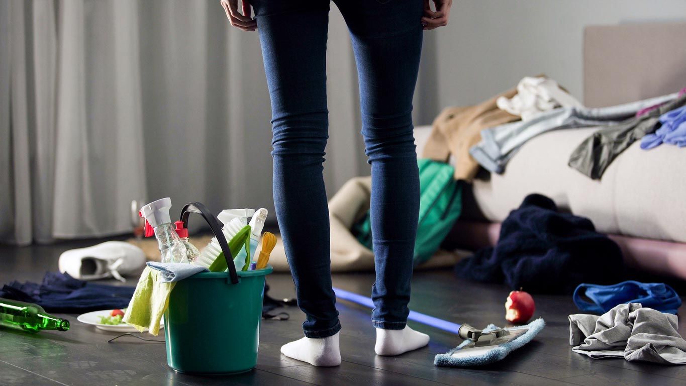 5 cosas habitacion estresante limpieza