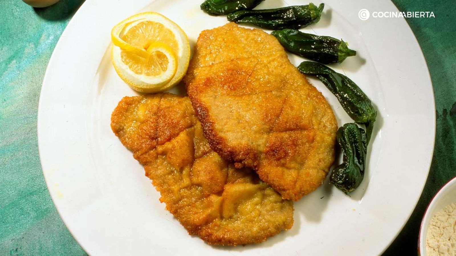 El escalope milanesa es muy sencillo y rápido de preparar