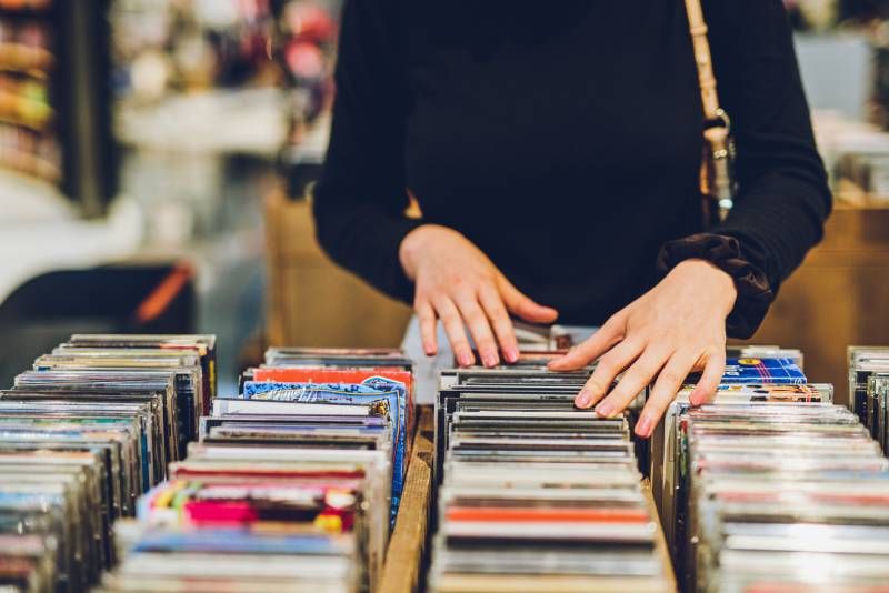 Los discos de CD son muy populares entre los coleccionistas y gamers