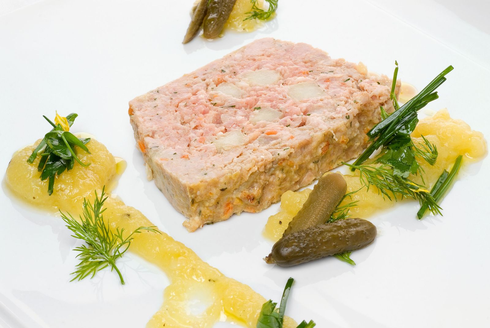 Pastel de carne con manzana