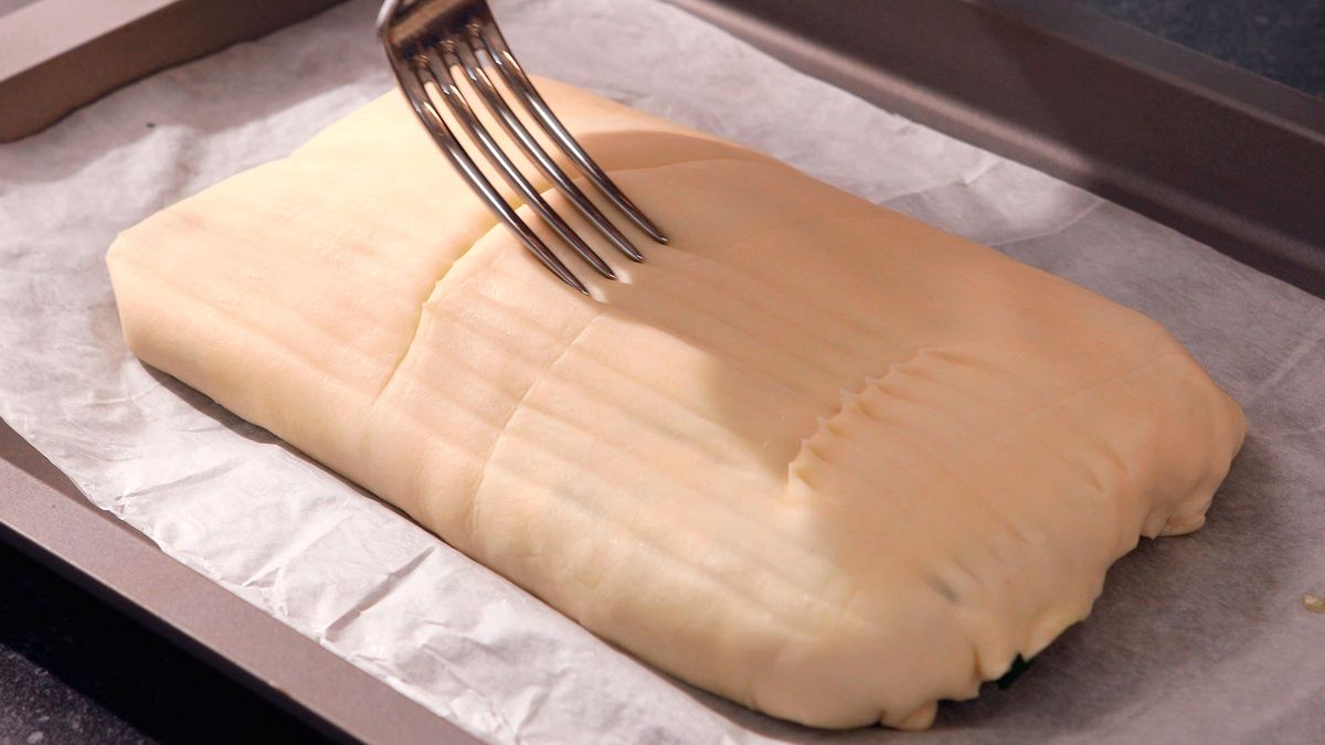 Salmón en hojaldre   Paso 3