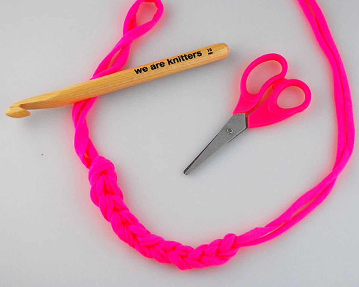 tejer collar trapillo cadenas p2