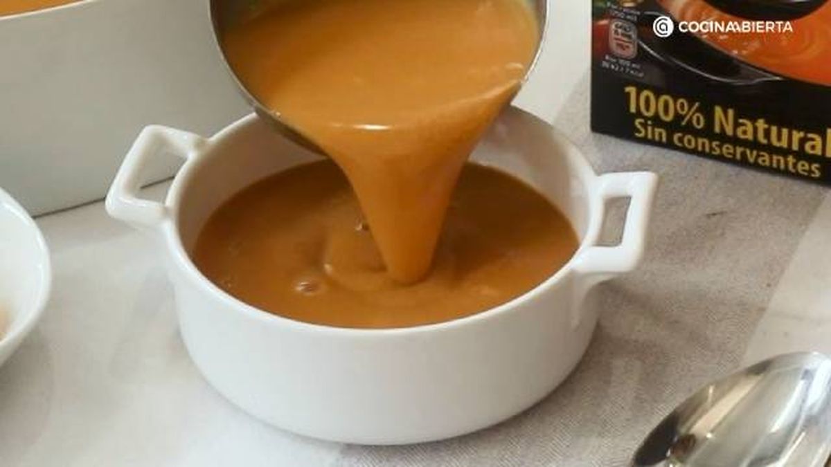 Gallina blanca Crema marisco paso 8