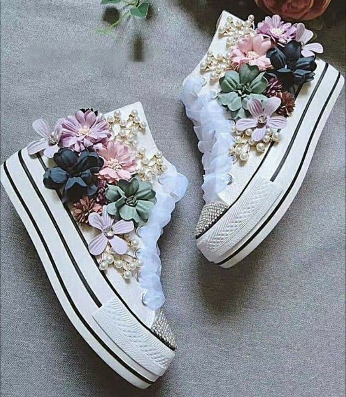 Sneakers personalizadas para novia