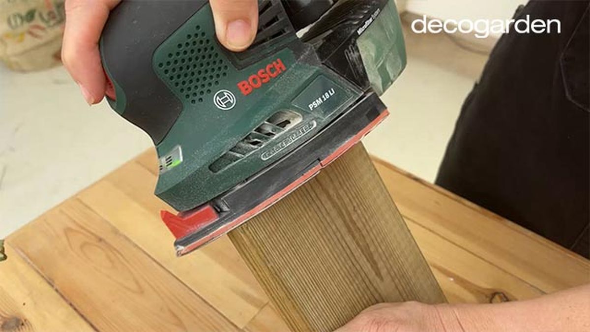 hacer soporte colgar plantas interior paso 4