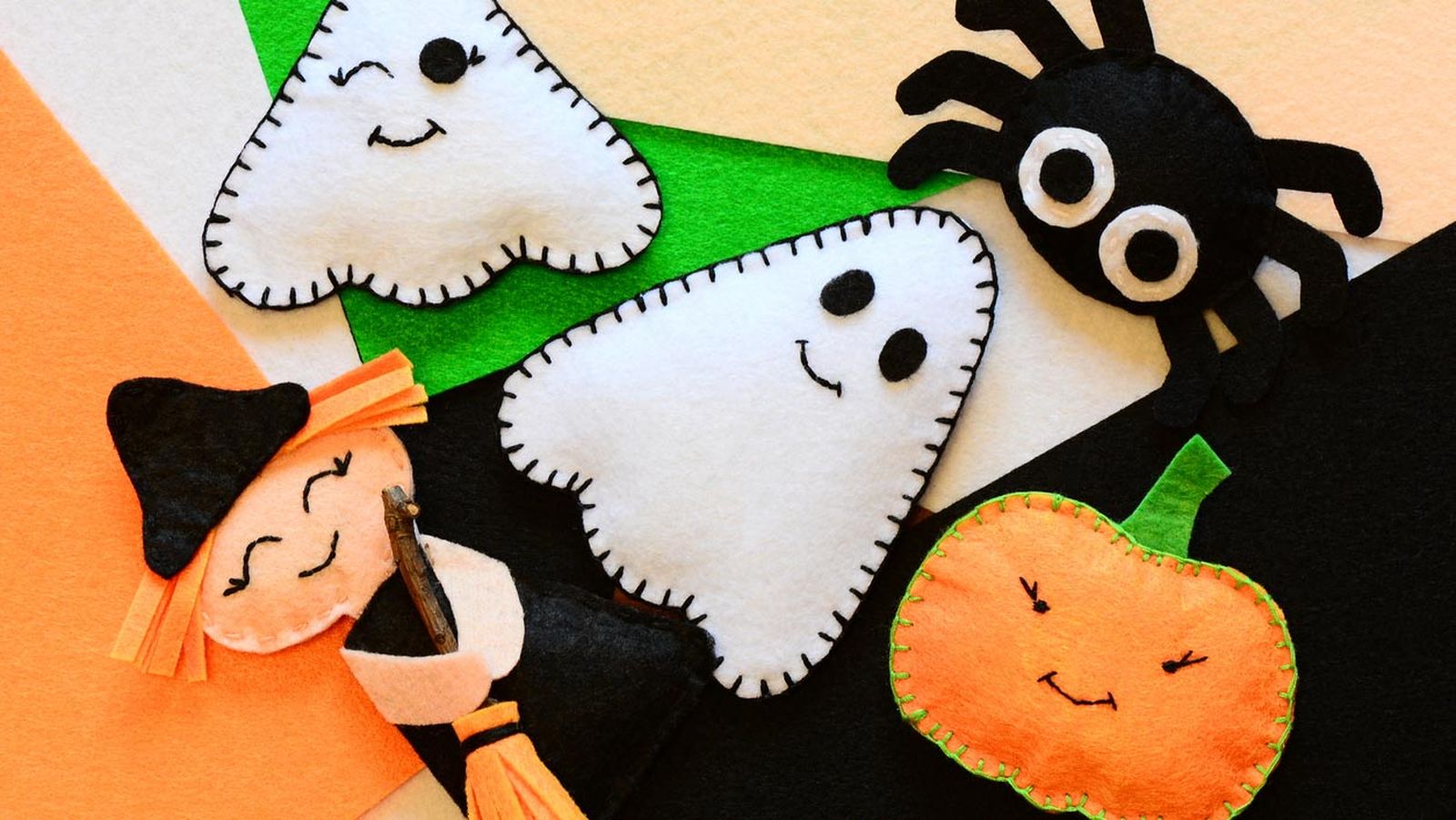 manualidades de fieltro halloween