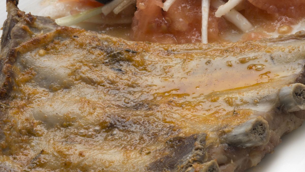 costilla cerdo asada