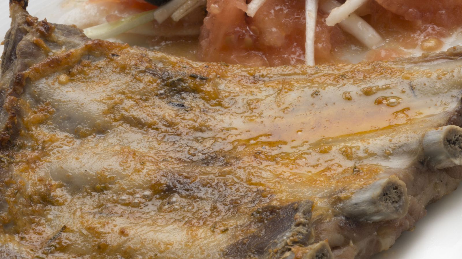 costilla cerdo asada