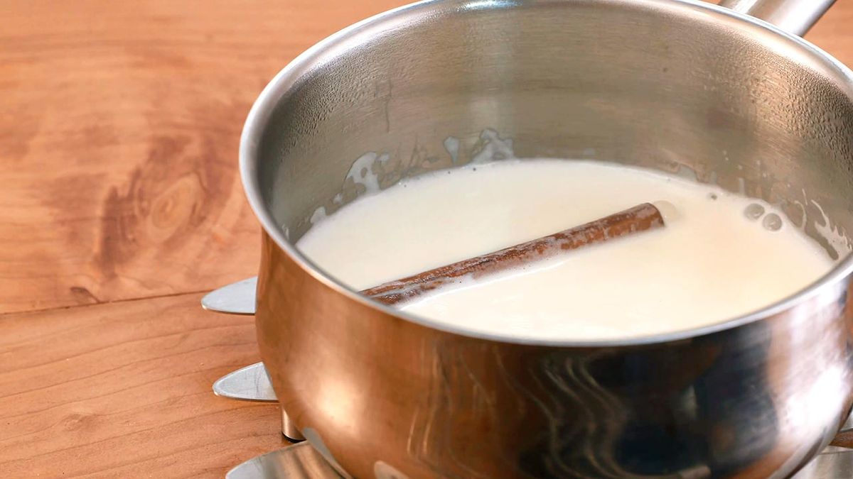 Receta de intxaursalsa o crema de nueces  paso 1