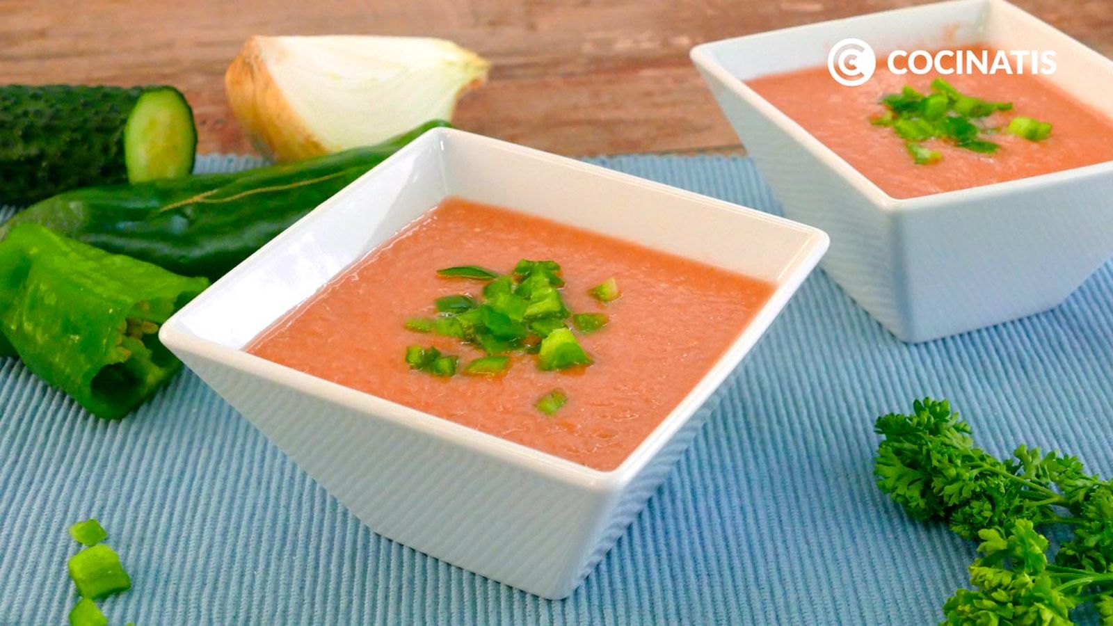 Receta de gazpacho sin pan