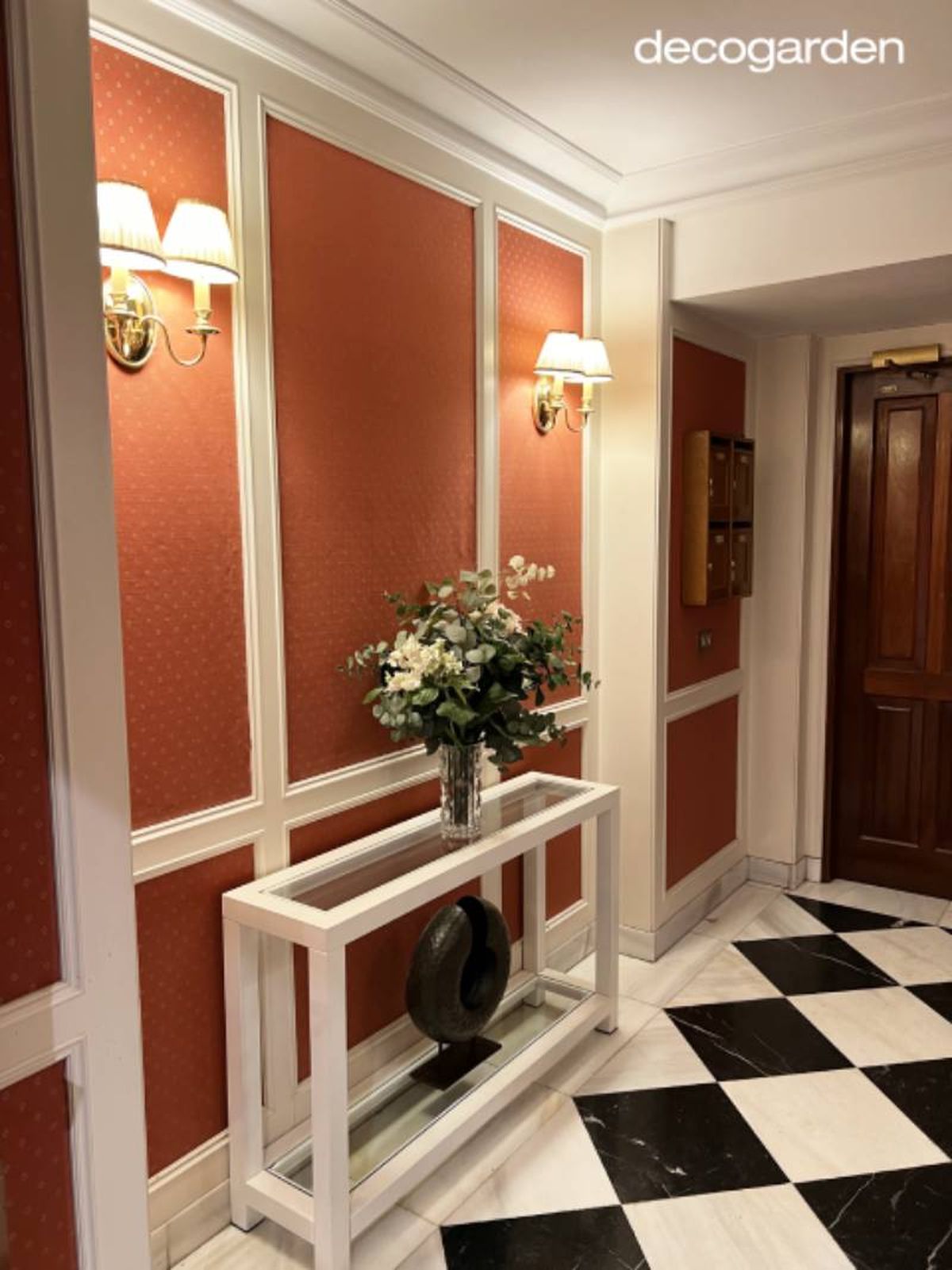 El portal antes de la renovación.