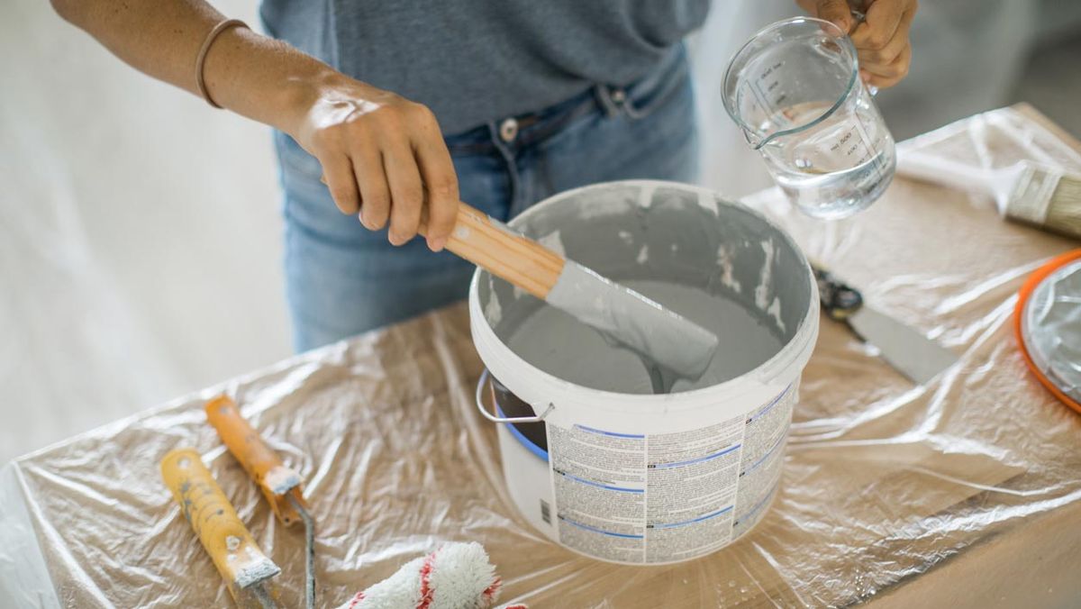 como ahorrar al pintar la casa utilizar pintura exacta