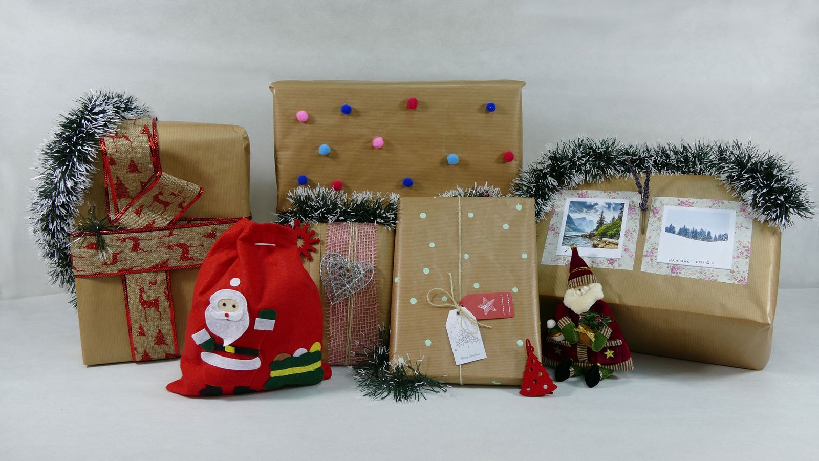 5 ideas para decorar regalos con papel kraft