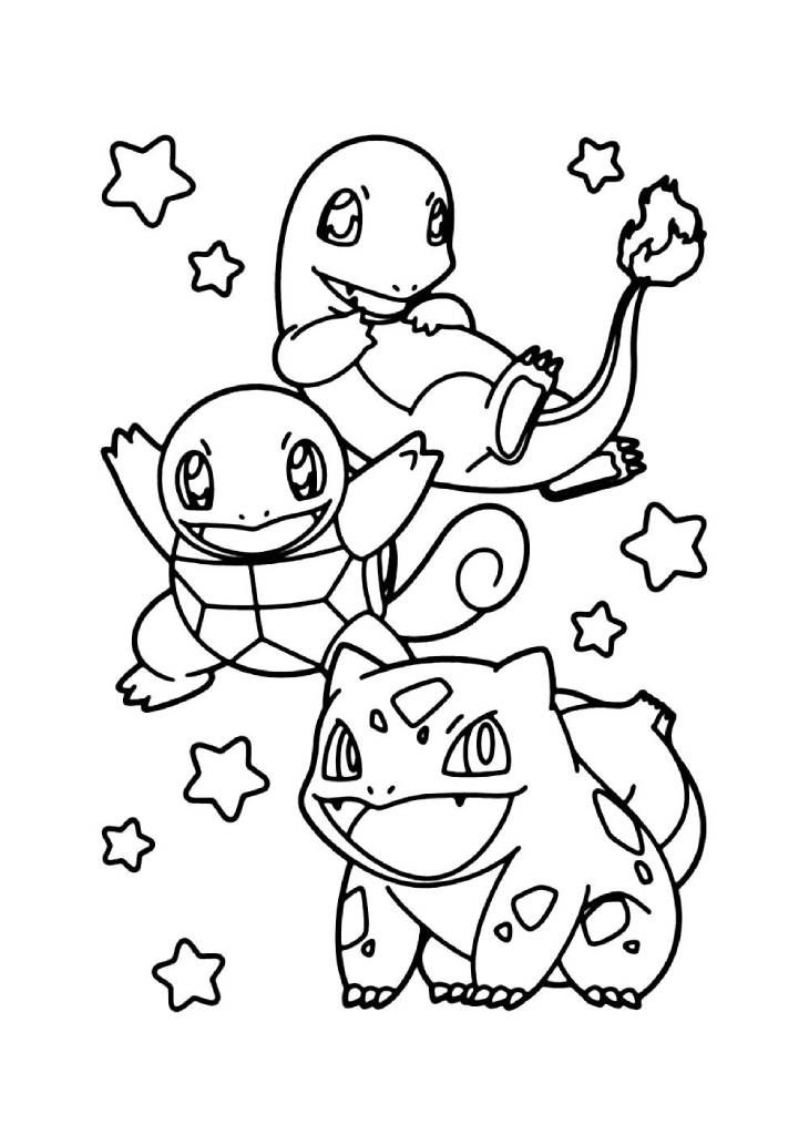 Pokemon para pintar 2
