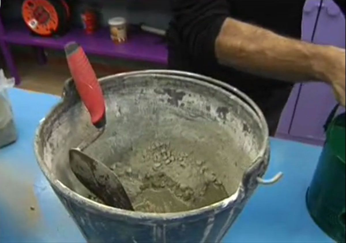 como hacer hormigon paso 4