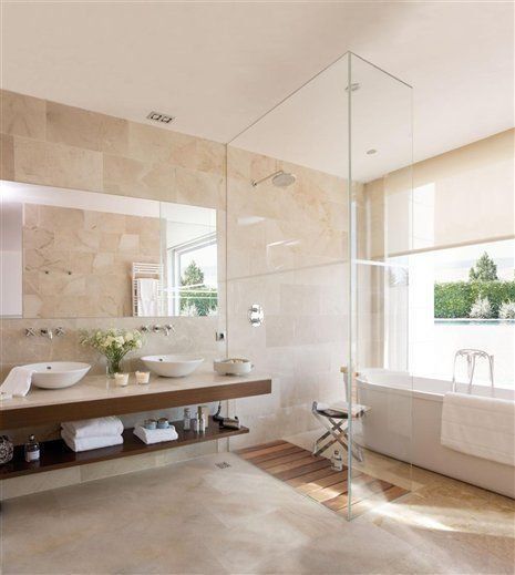 bano travertino 2 pinterest