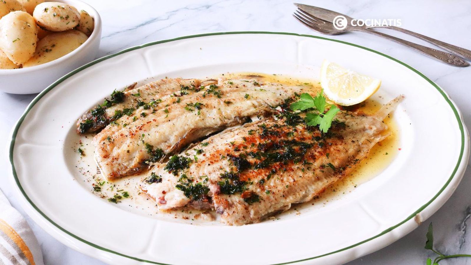 receta lenguado a la meuniere