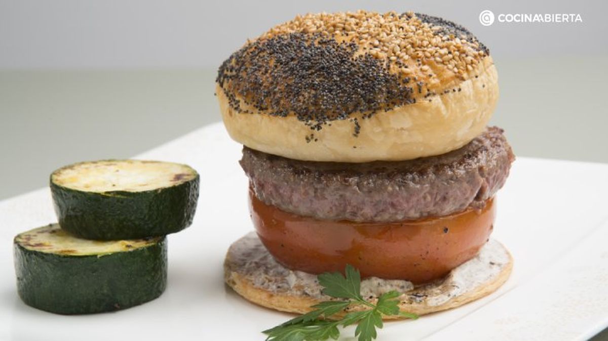 hamburguesa hojaldre