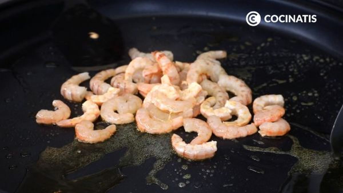 receta de fideua de marisco paso 2