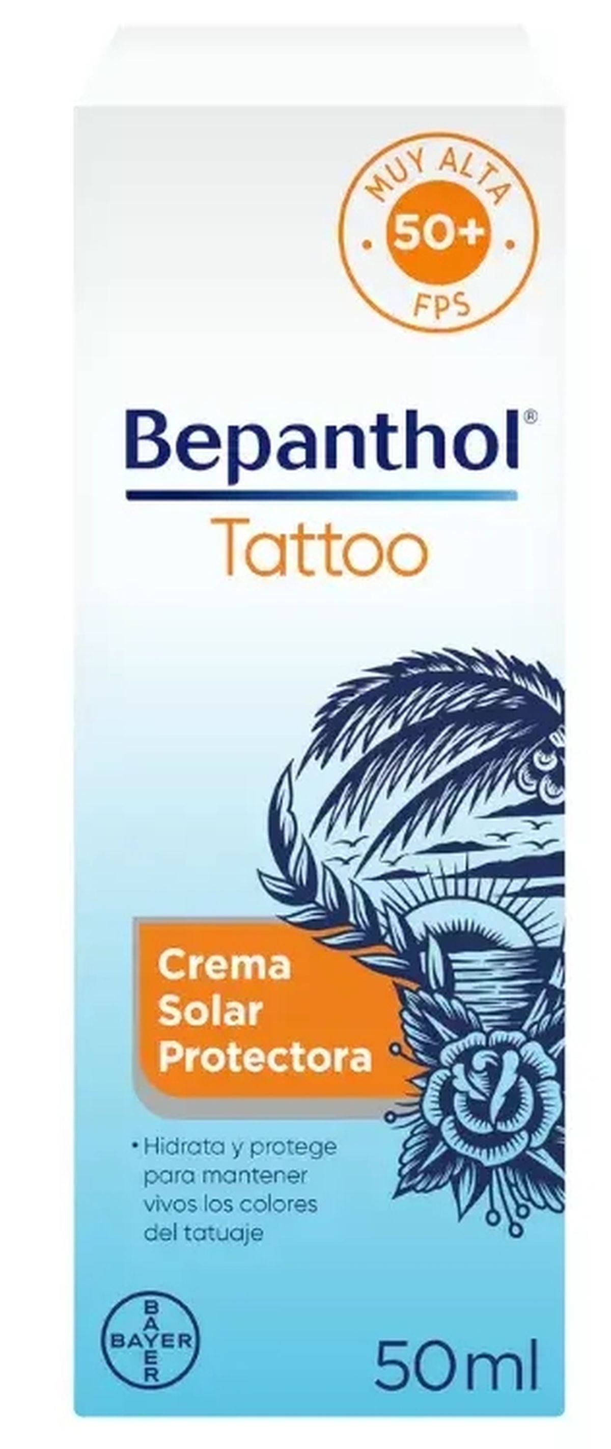 Bepanthol Tattoo Crema Solar Protectora SPF50