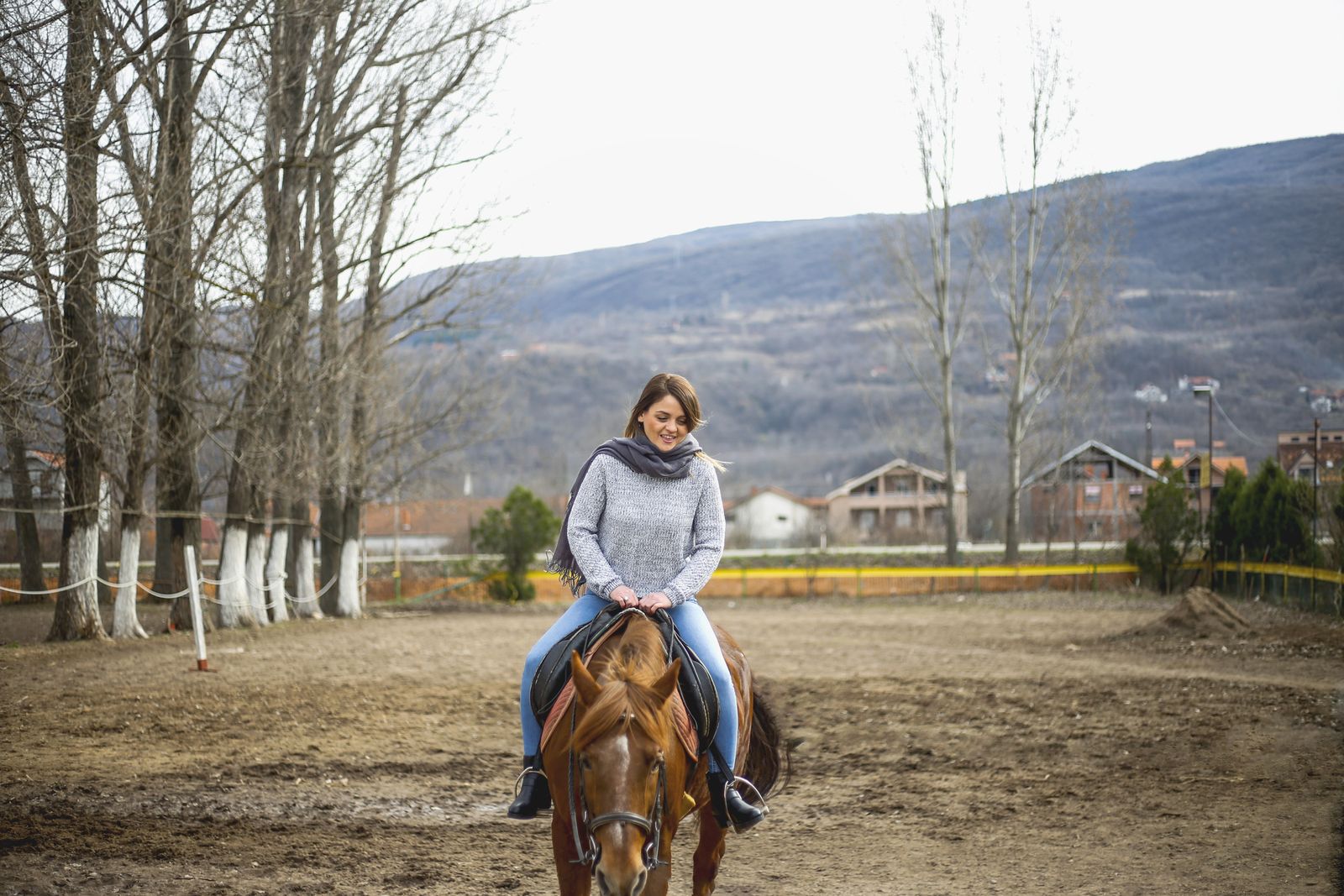 caballo de varias personas