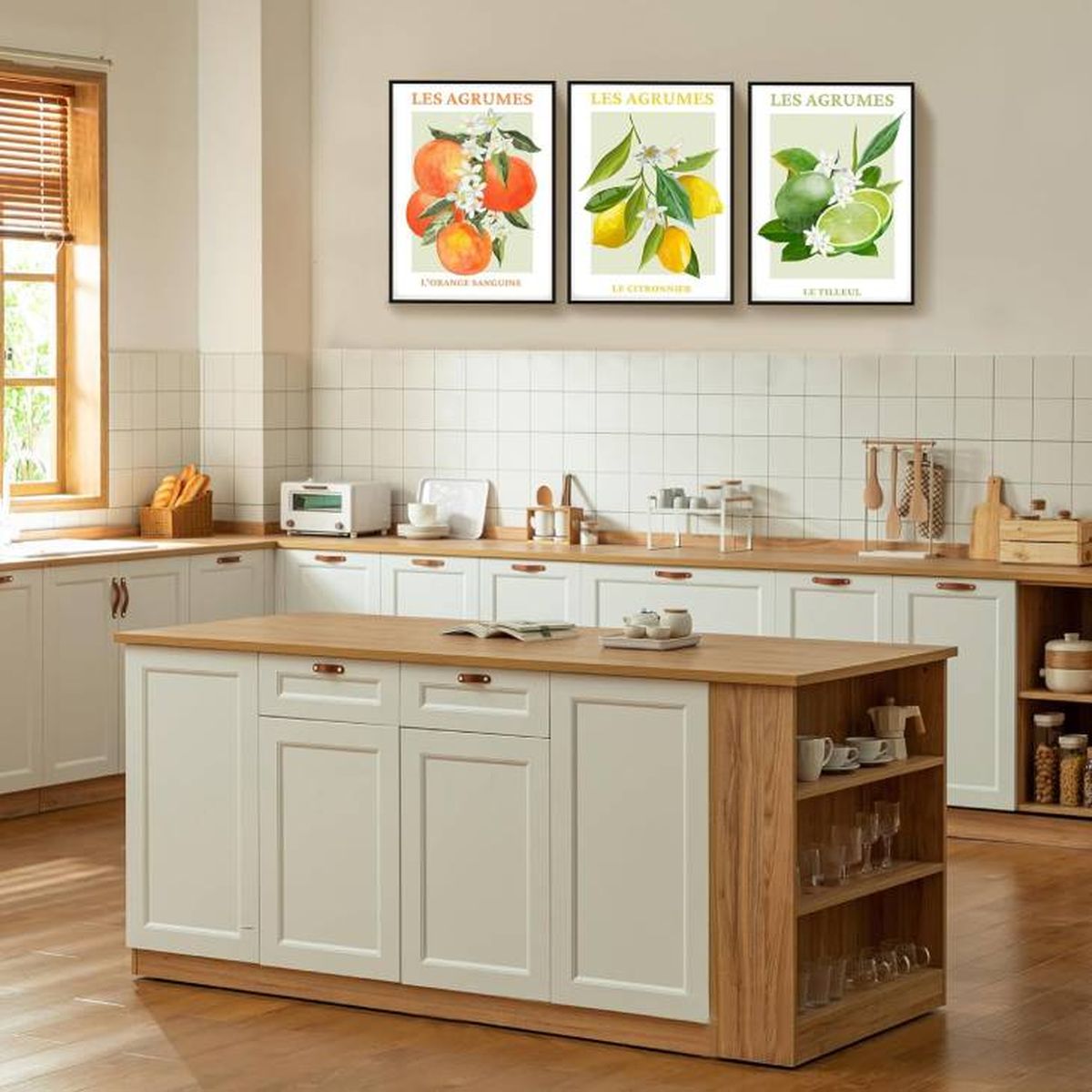 cuadros frutas amazon