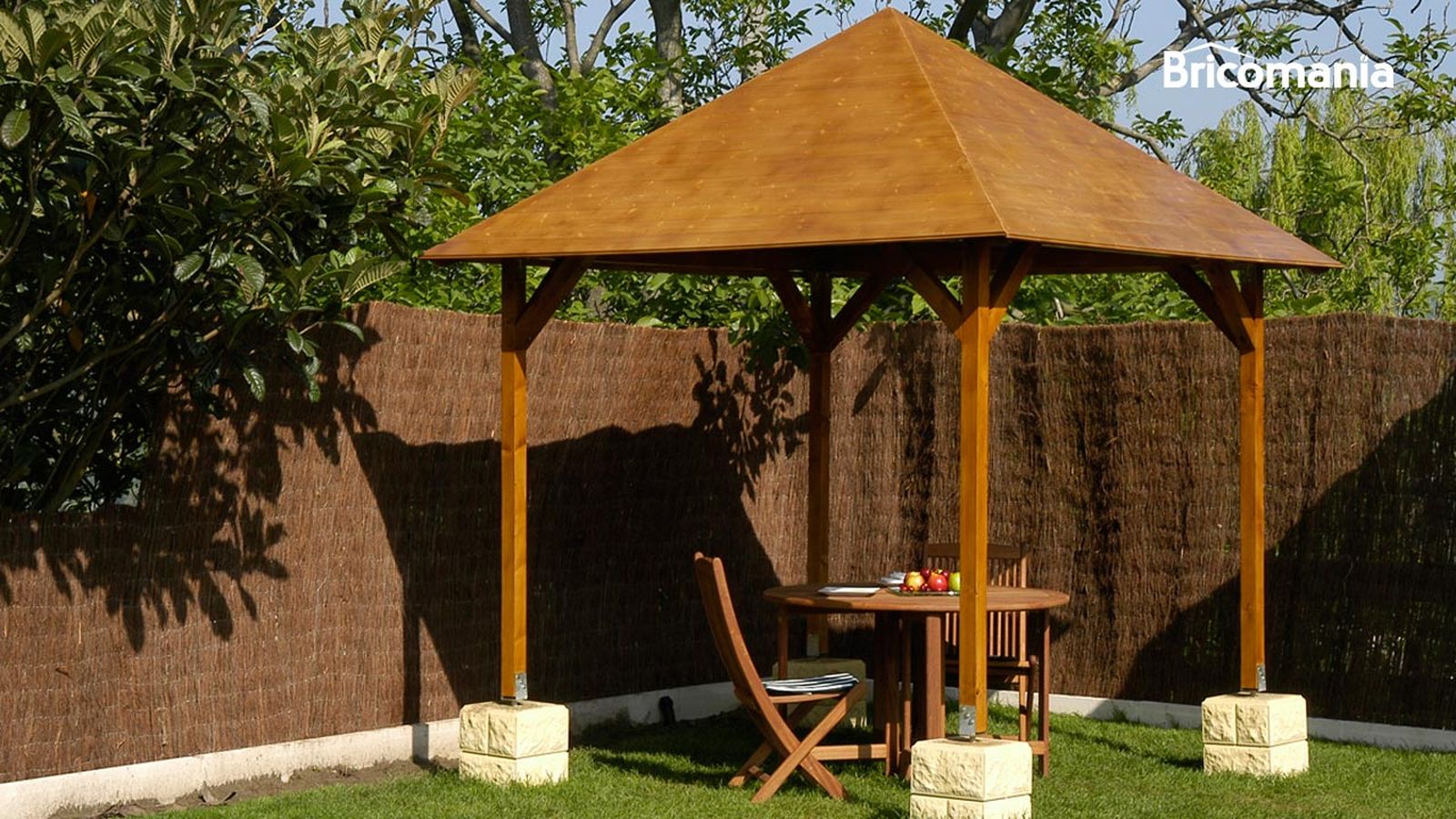 Construir un cenador