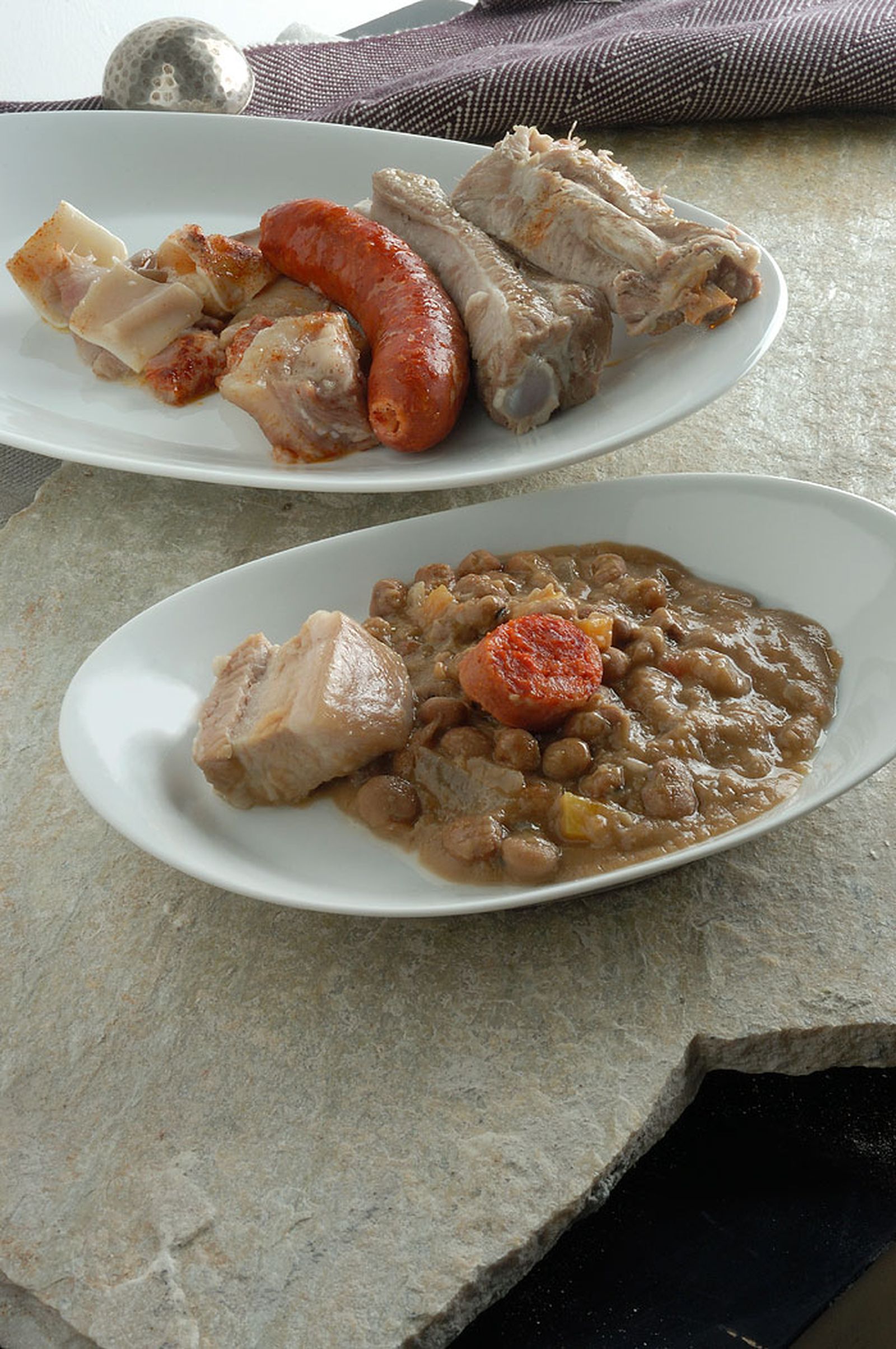 Haba txiki con sus sacramentos