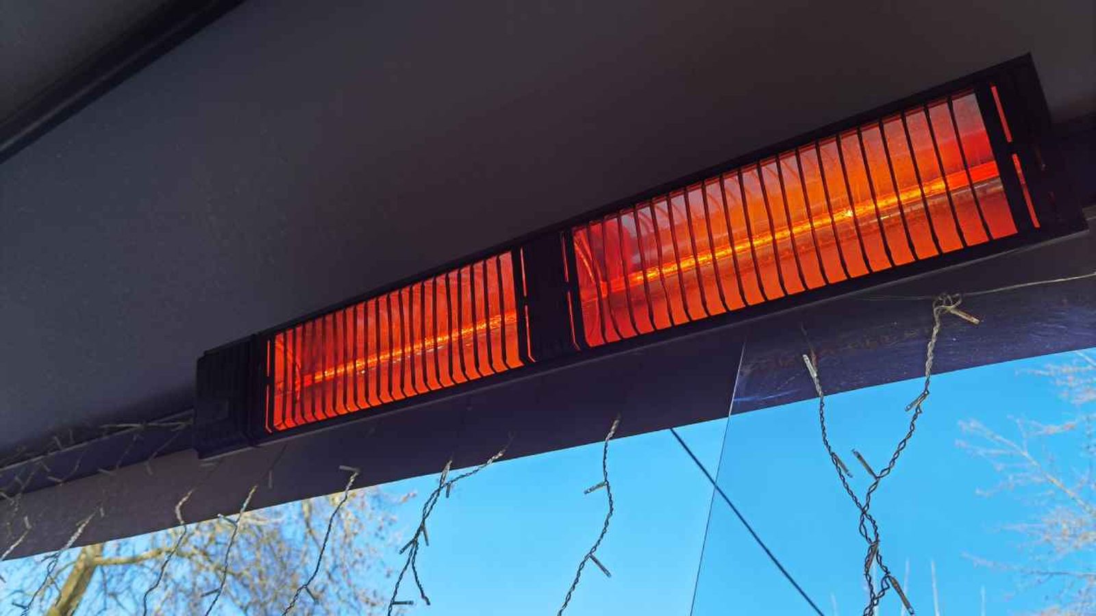 Radiador infrarrojo de exterior