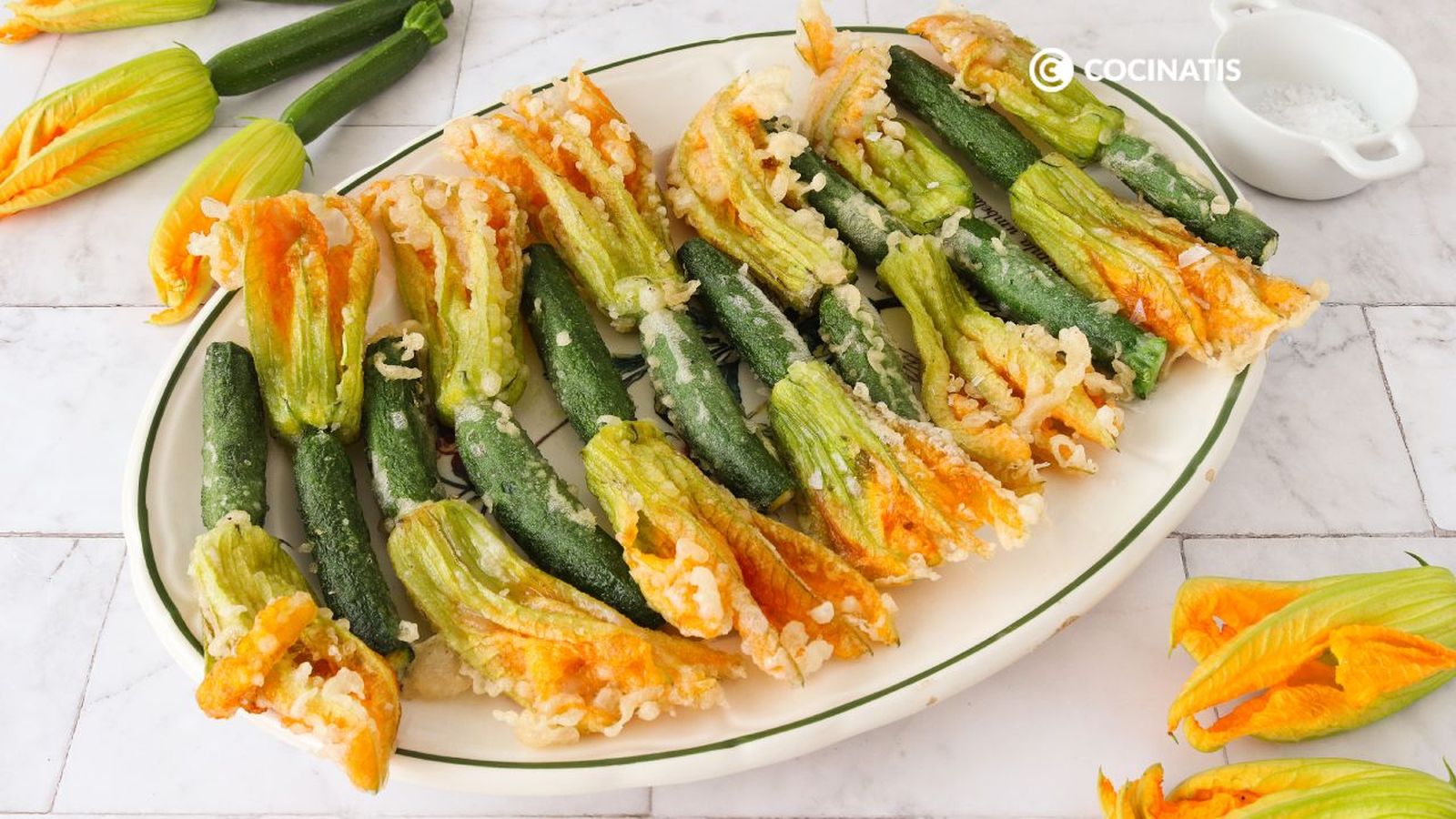 Flores de calabacín