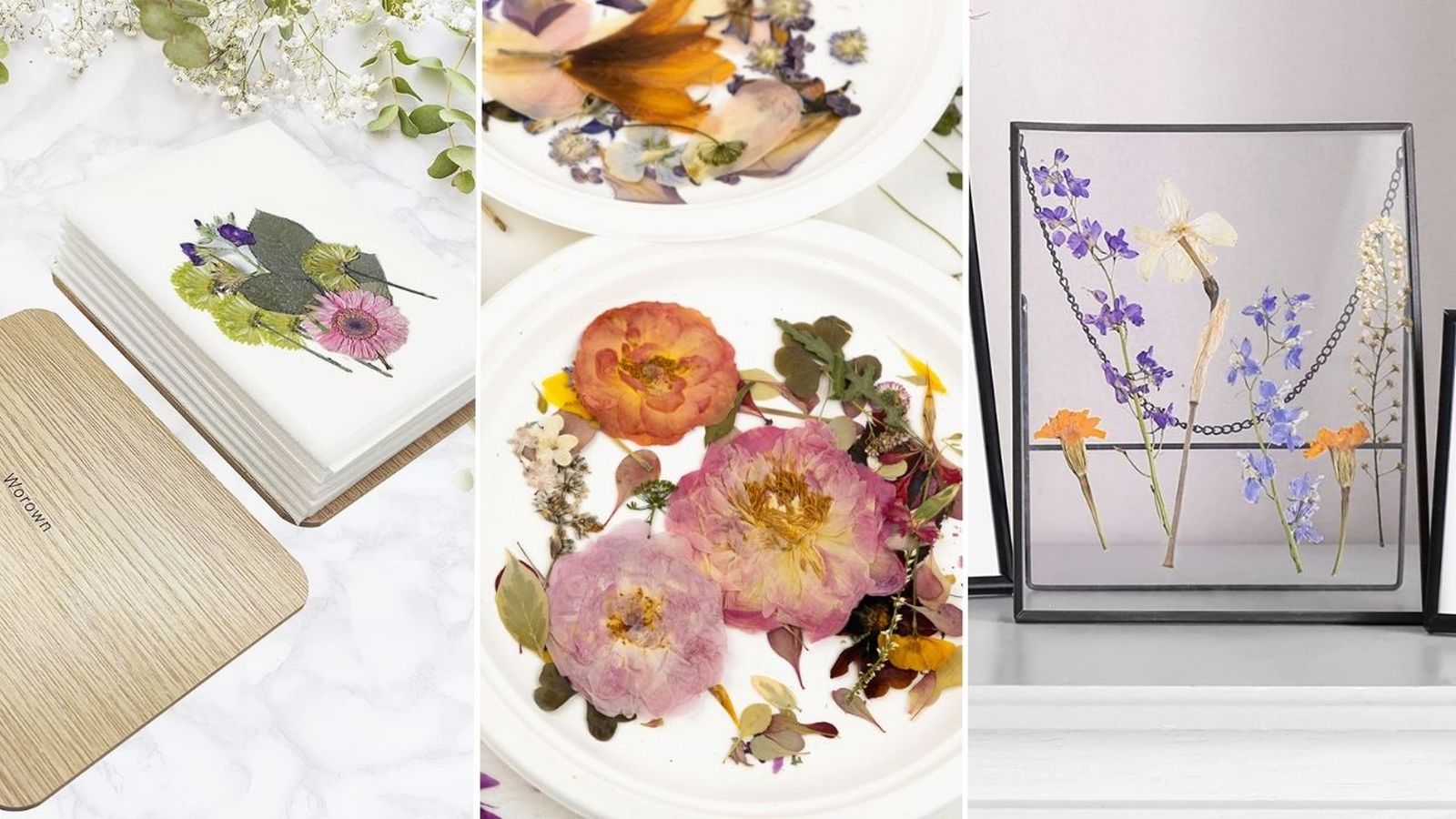 kits para prensar flores