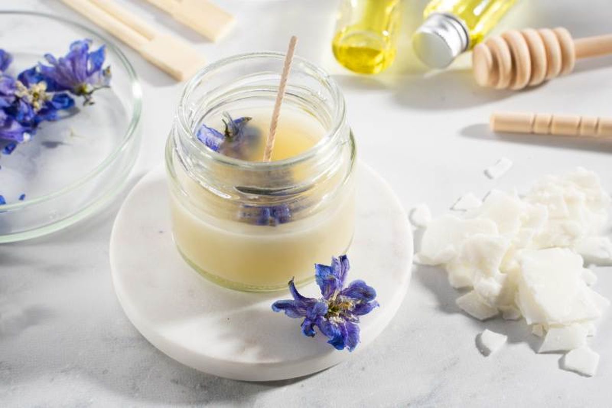 Vela perfumada DIY para ambientar la casa