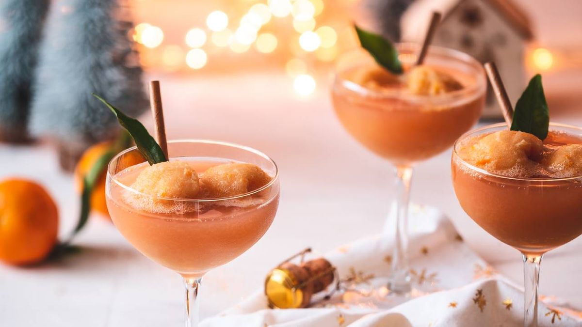 sorbete mandarina navidad