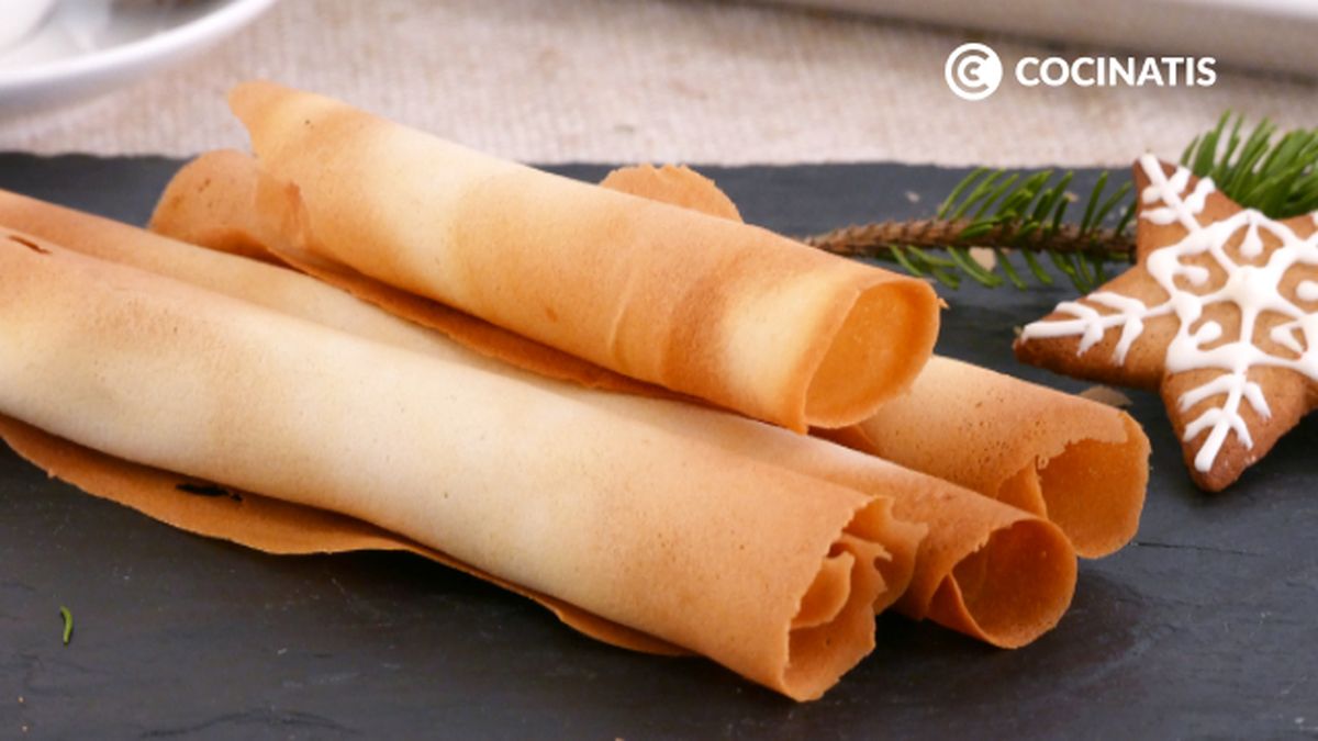 Receta de barquillos caseros  paso 5