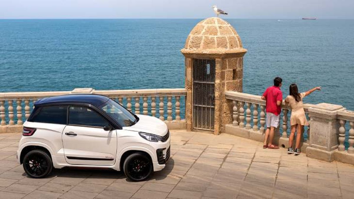 cuadriciclo ligero modelos microcar due blanco