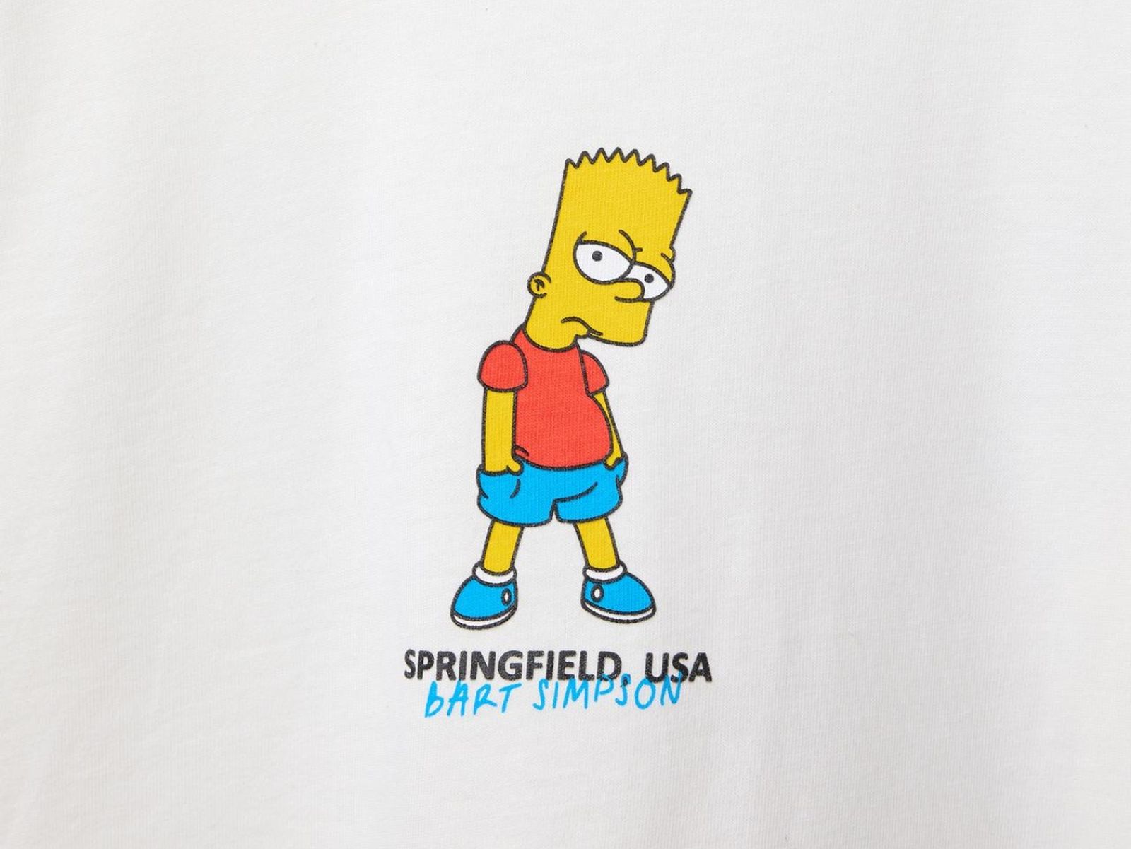 Dibujo de Bart Simpson de una de las camisetas de Zara