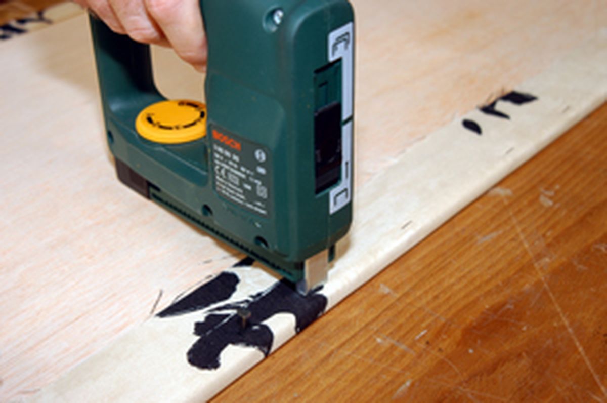 Biombo tapizado paso 6