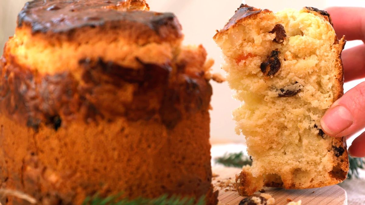 Panettone, el pan dulce italiano de Navidad   paso 7