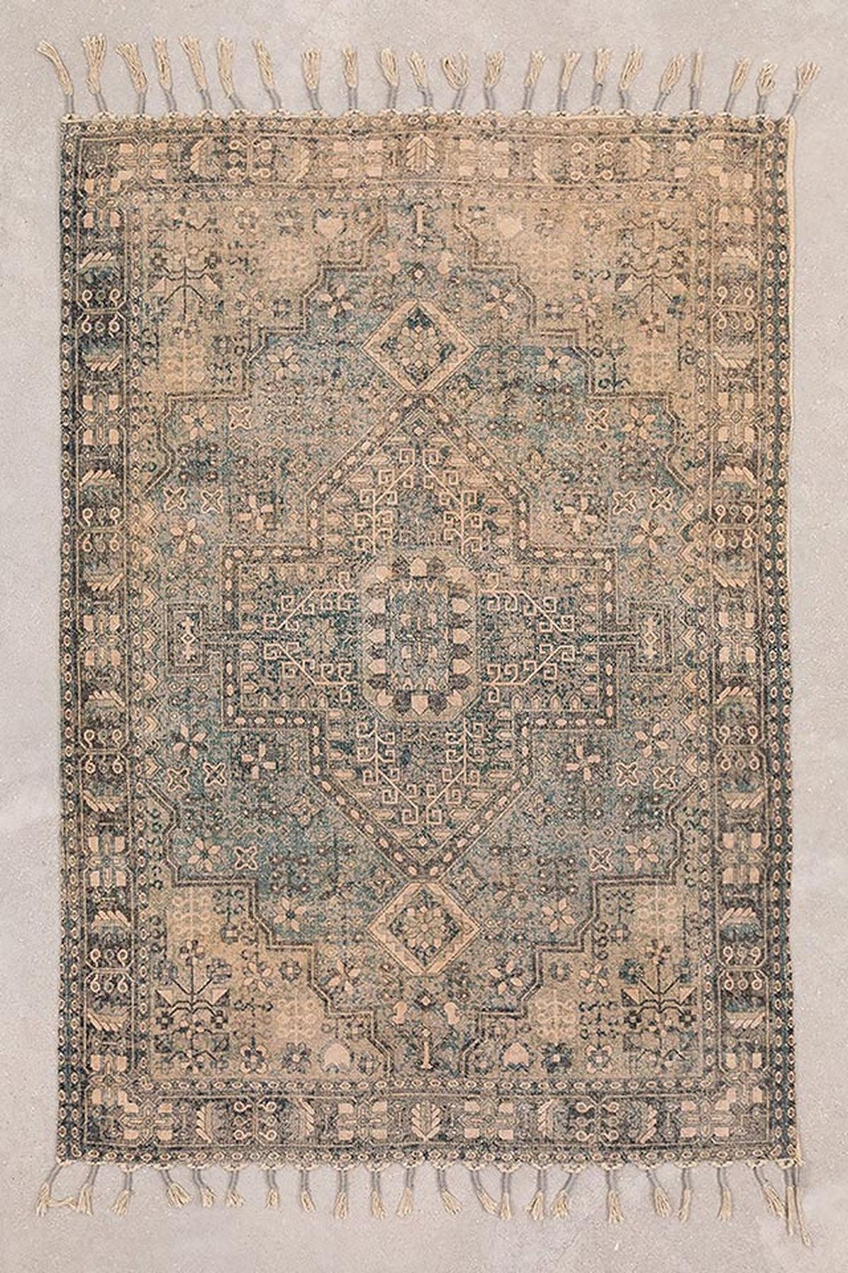 alfombra en chenilla de algodon eli sklum