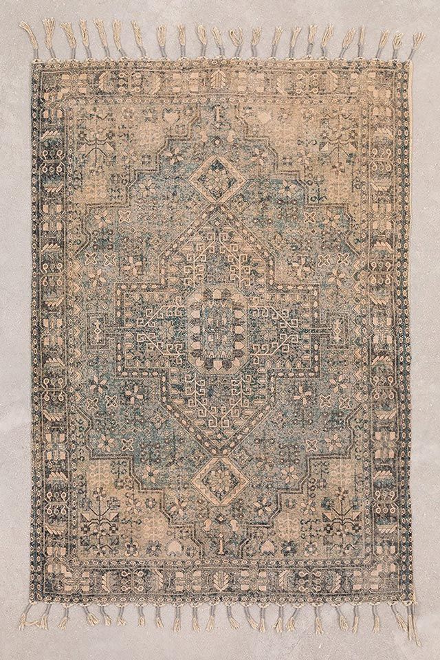 alfombra en chenilla de algodon eli sklum