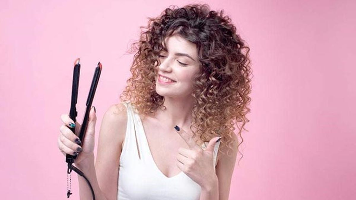 como rizar el pelo corto y darle mas volumen planchas