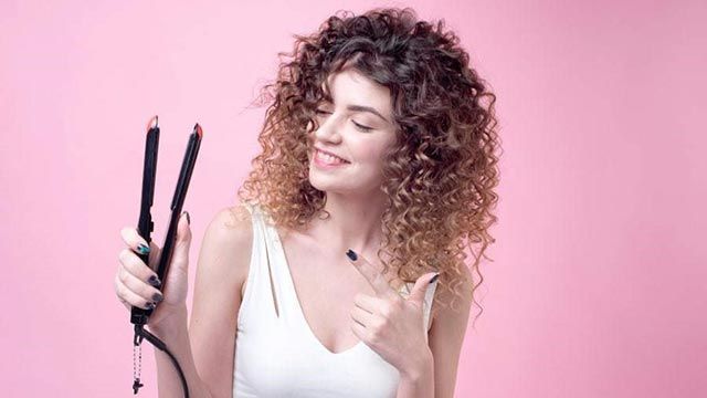 como rizar el pelo corto y darle mas volumen planchas