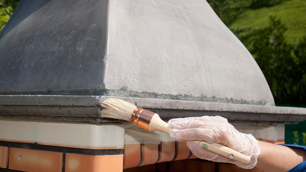 Bricomania 704 Pintar chimenea de exterior p3