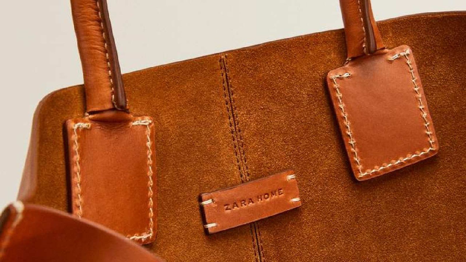 Interior del bolso shopper 100% piel