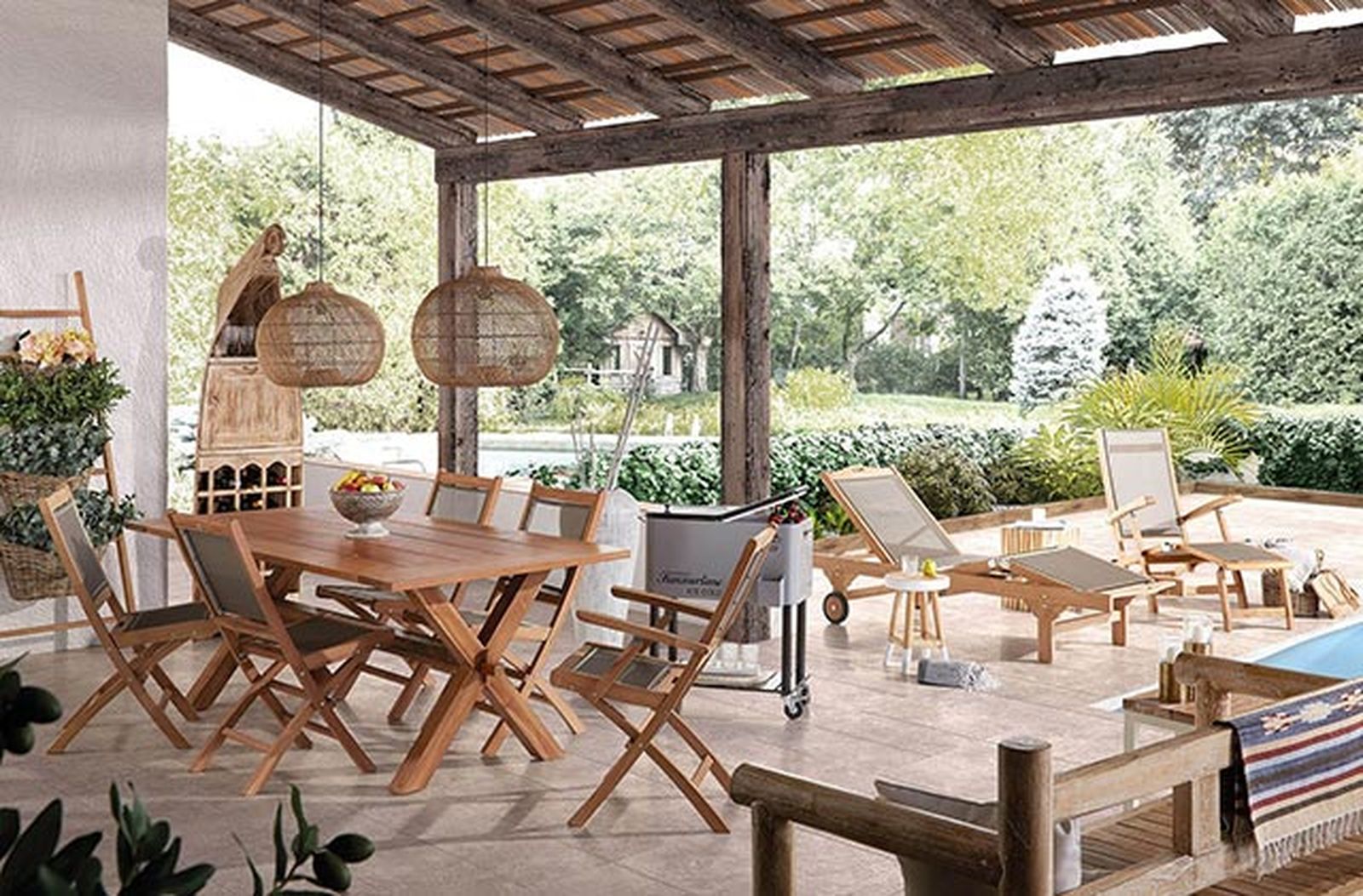 Tendencias en muebles de exterior que querrás tener en tu terraza o jardín 5